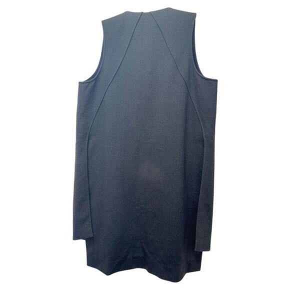 Cabi Women M Drafting Open Front Charcoal Gray Vest Office Siren Goth Preppy Y2K - Picture 5 of 8